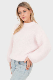 Pull "Ame" rose bébé