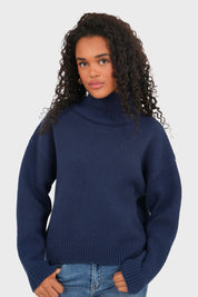 Pull "Amour" marine